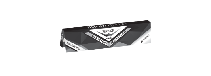 Watson King Size Slim Black
